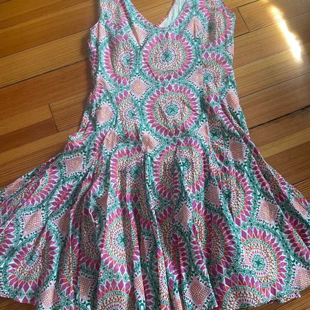 Anthropologie Colorful Summer Dress